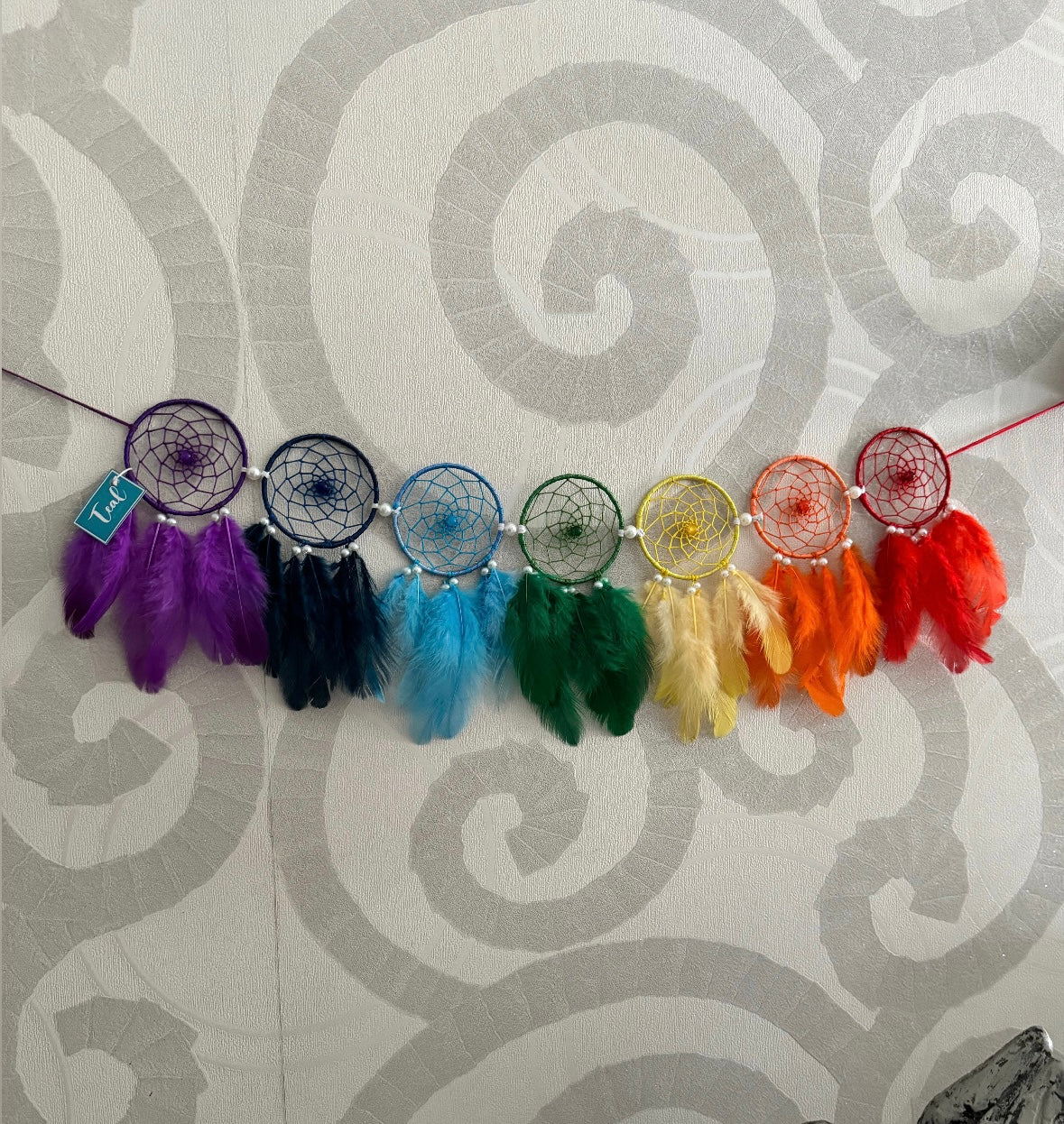 7 Chakras Wall Hanging Dreamcatcher