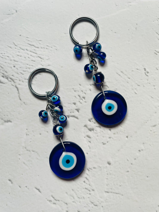 Turkish Evil Eye Keychain