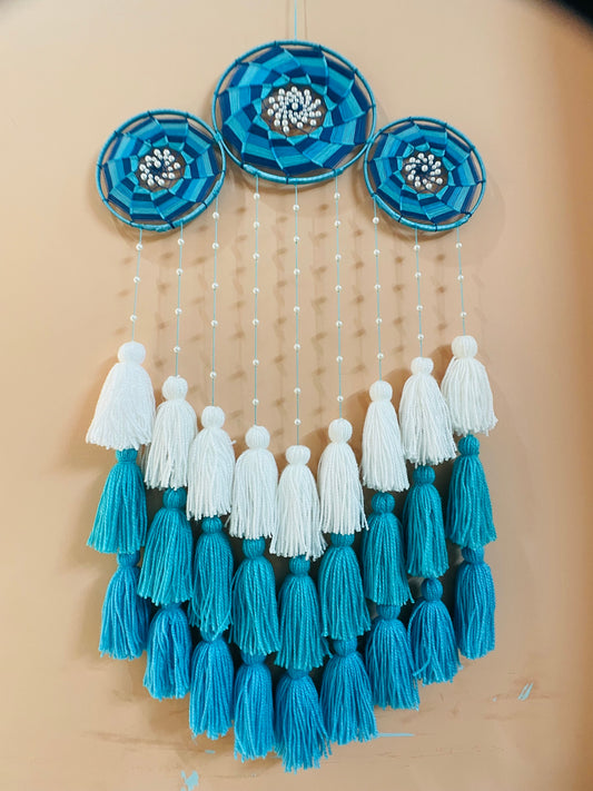 Shades of Sea Green Medium Cluster Dreamcatcher