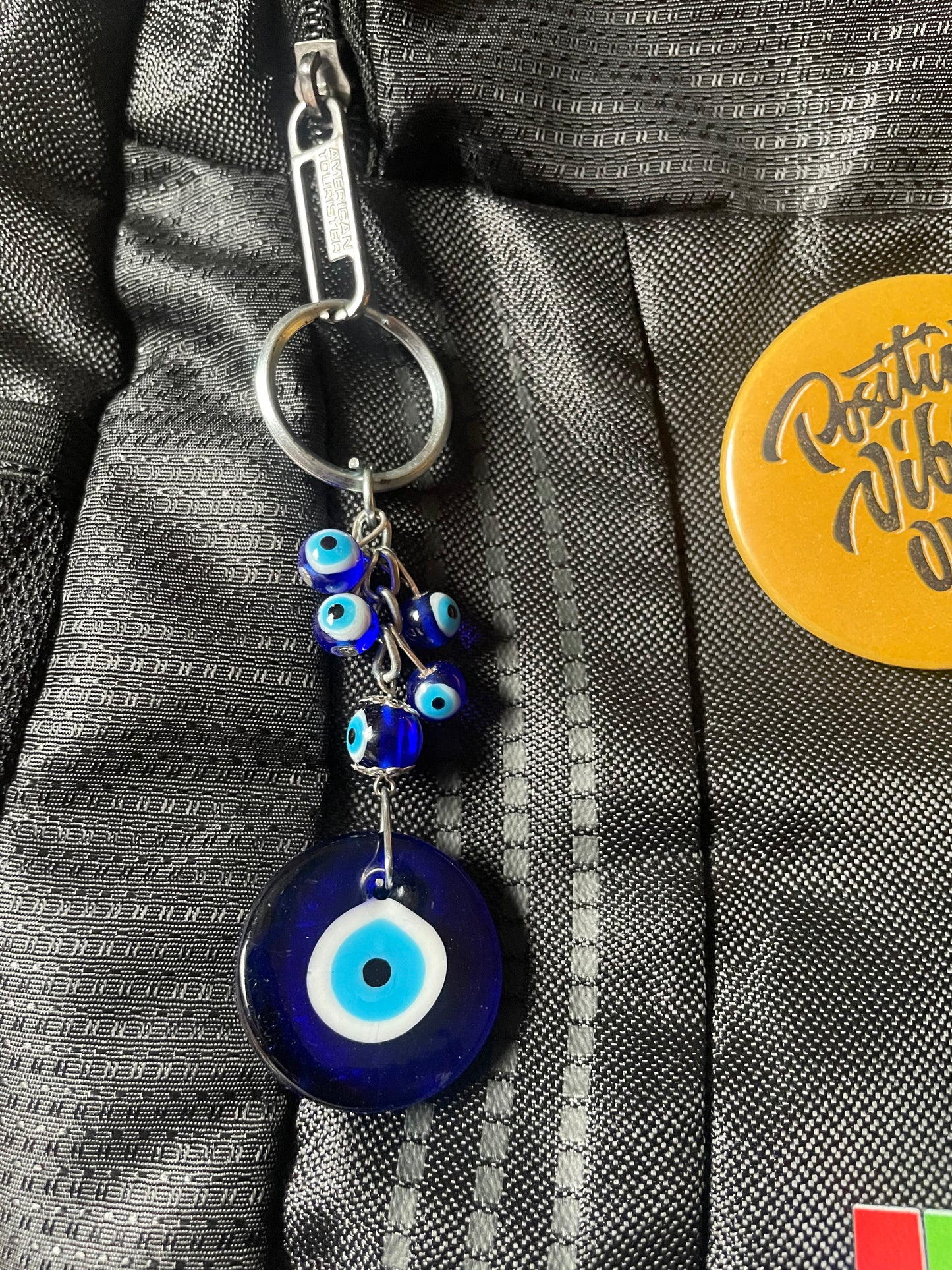 Turkish Evil Eye Keychain