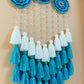 Shades of Sea Green Medium Cluster Dreamcatcher