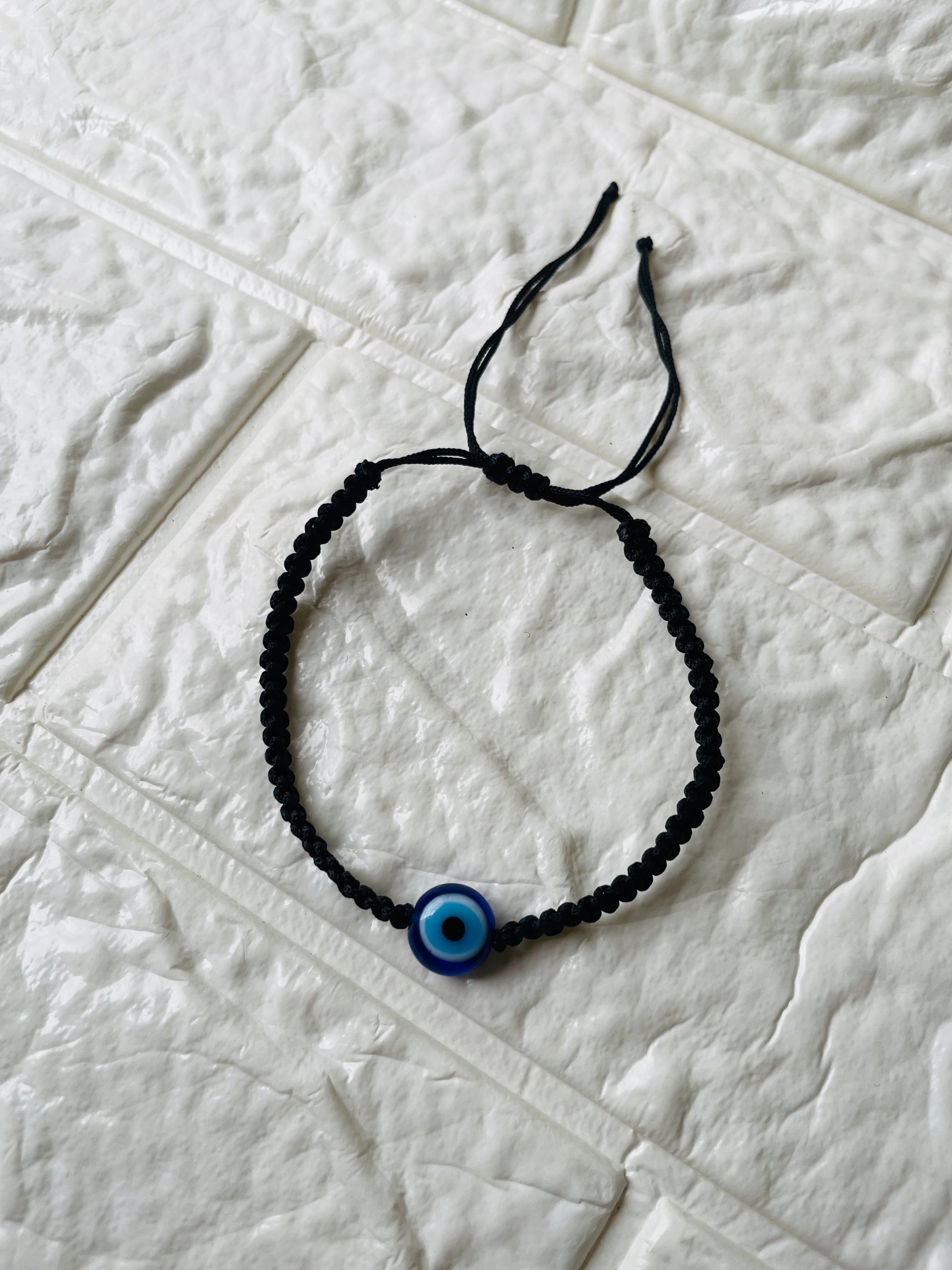 Evil Eye Anklet - Blue - Teal By Tanvi