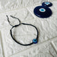 Evil Eye Anklet - Blue - Teal By Tanvi